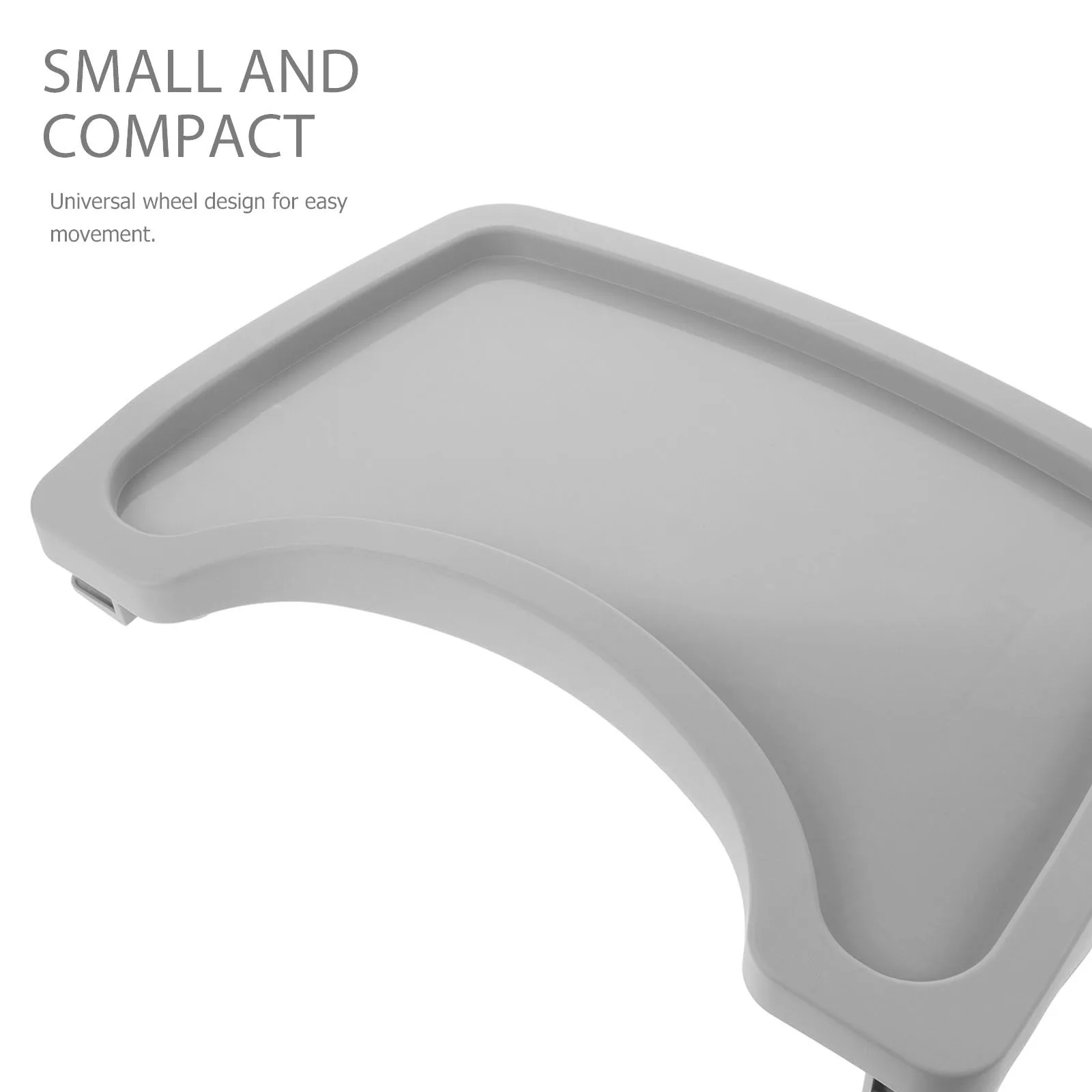 صينية طعام للأطفال، كرسي مرتفع من البلاستيك قابل لإعادة الاستخدام، طاولة طعام سهلة التخزين وقابلة للإزالة للكرسي المرتفع المحمول للأطفال #3