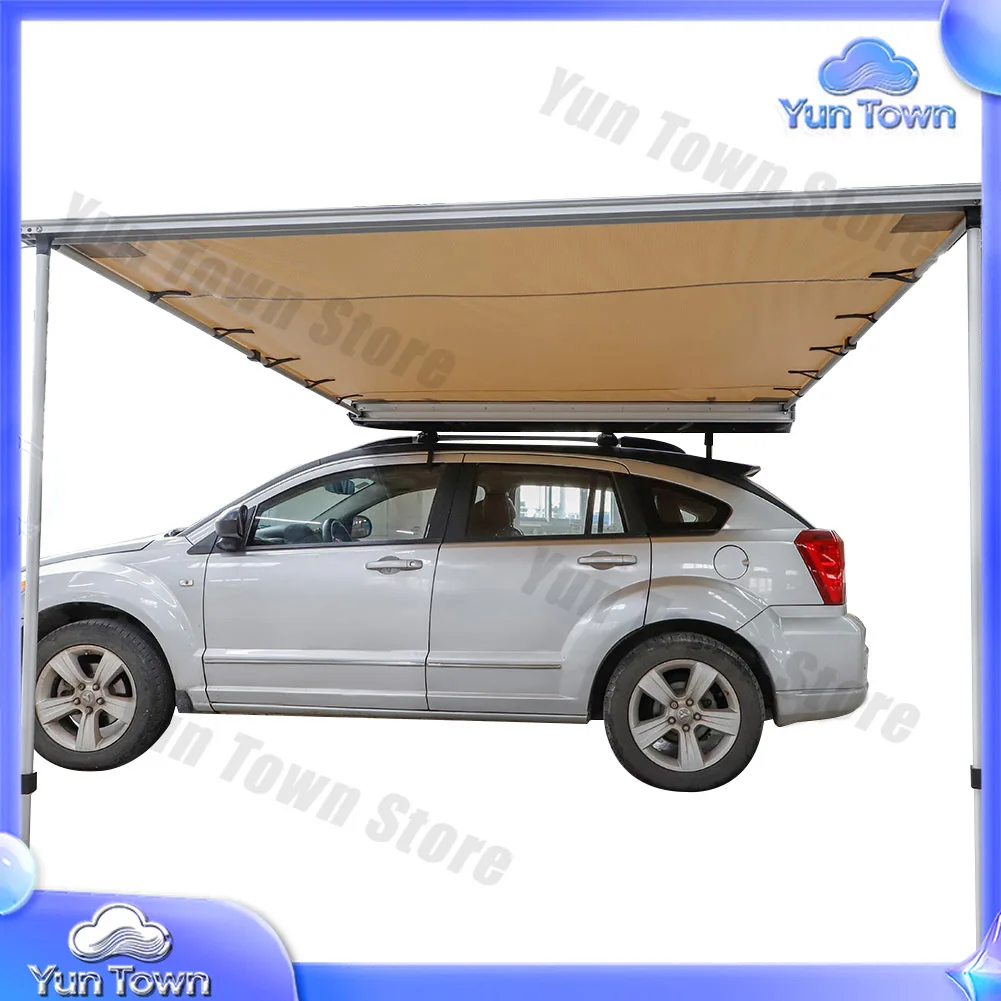 Off-road Waterproof Aluminum Frame 4WD Camper Side Awning for RVs for Campers for Overlanding for Van Life for SUVs for