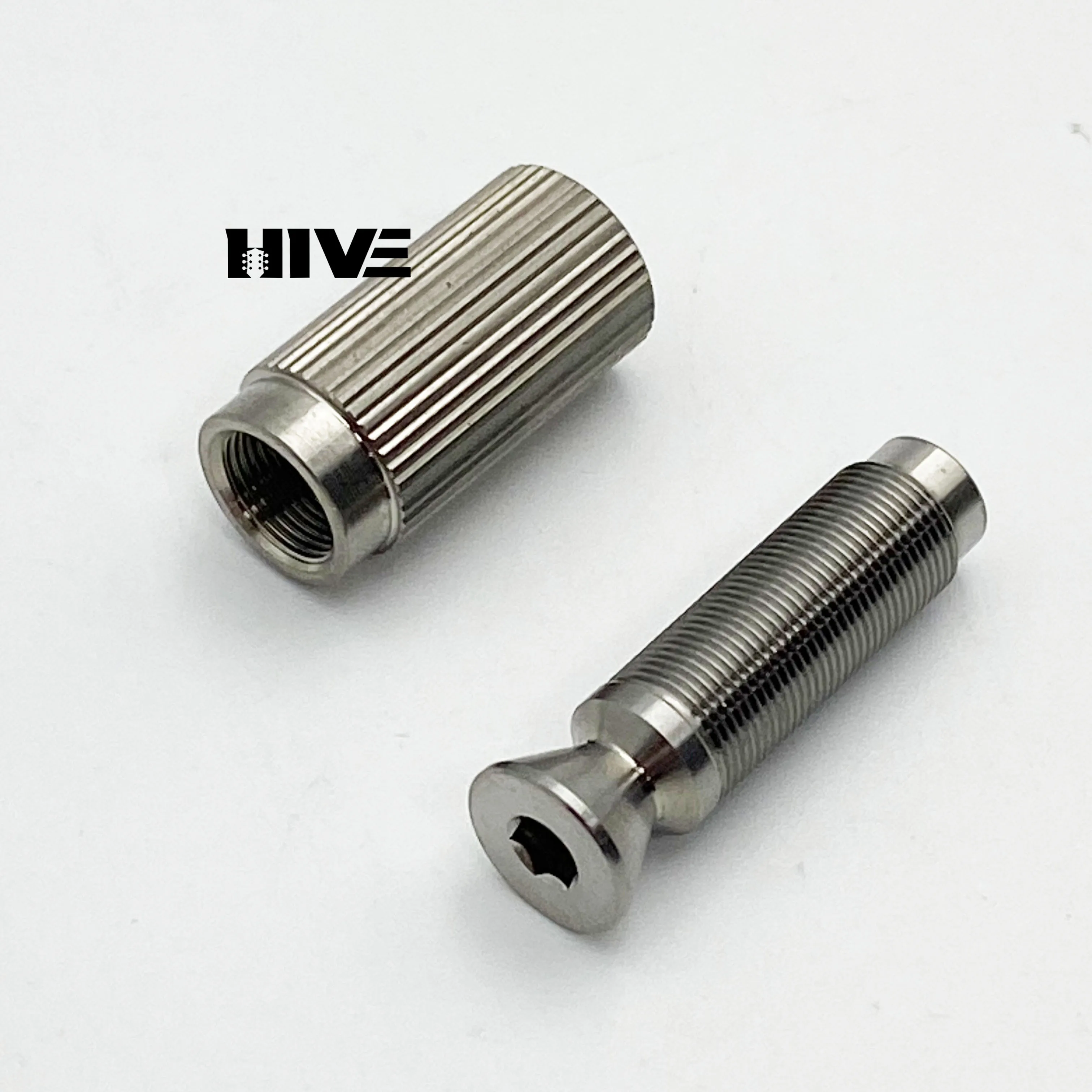 2Pcs/set Titanium Alloy Dual Tremolo System Electric Guitar Bridge Fixing Pins Original Factory Direct Sale
