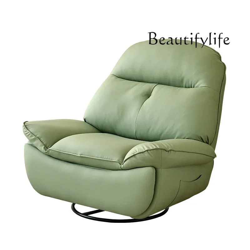 Multifunctional sofa chair single sofa living room rotating lazy sofa single chair electric reclining