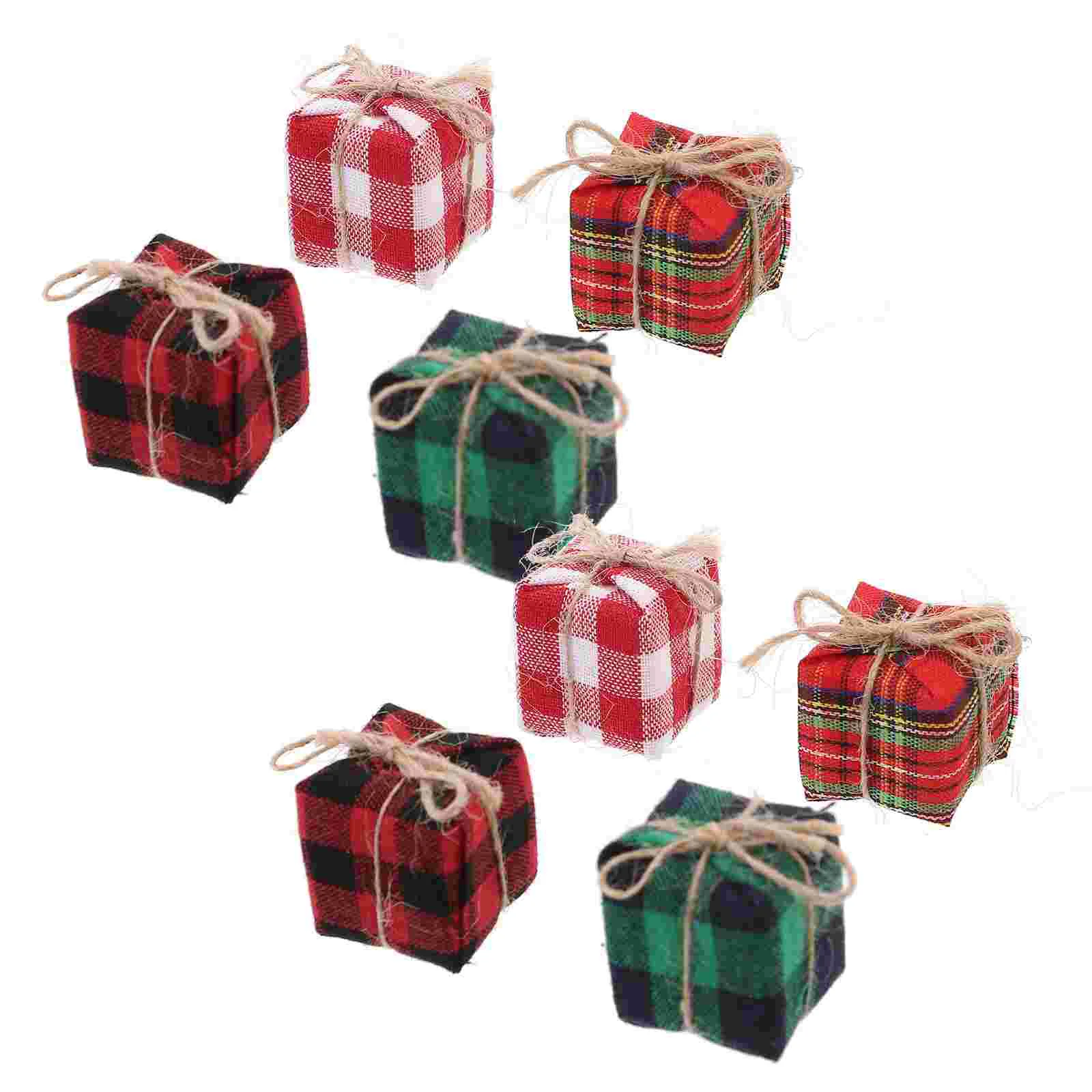 

12Pcs Mini Gift Boxes Decoration Tiny Gift Box Ornament Miniature Christmas Present Box Mini Gift Box Decoration