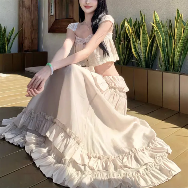 2-delige strandjurk voor foto' - Maxi Dress Boho recensie en prijs