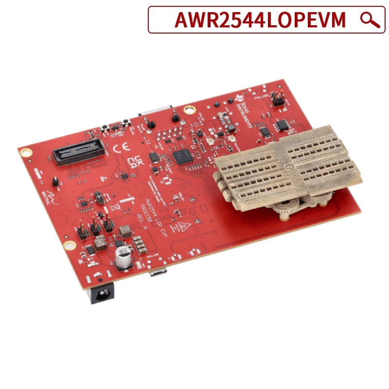AWR2544LOPEVM Radar Module Compatible with DCA1000EVM Controller & HWA 1.5 for High-Speed Data Capture
