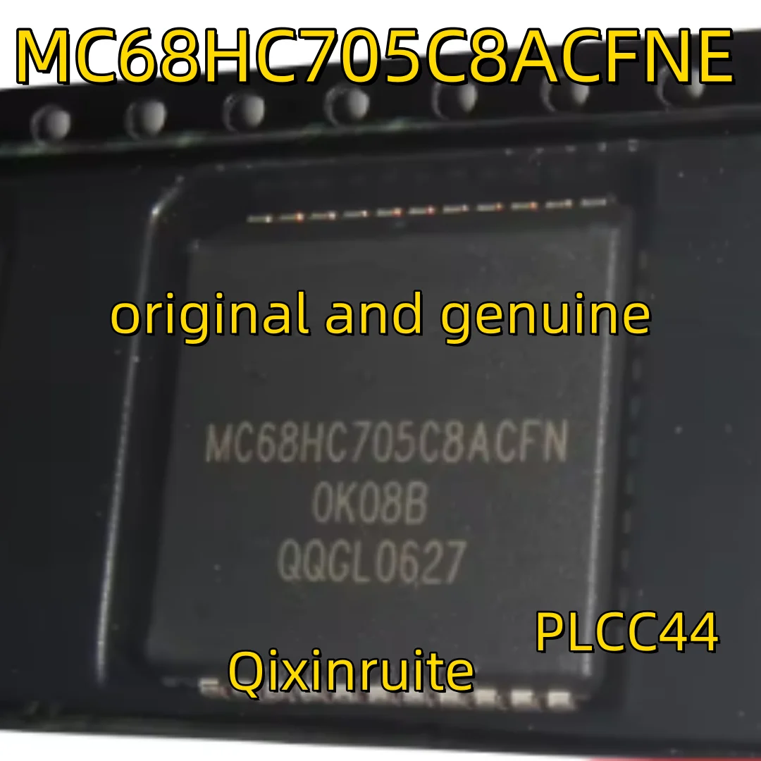 Qixinruite  Brand new original MC68HC705C8ACFNE PLCC44 microcontroller chip