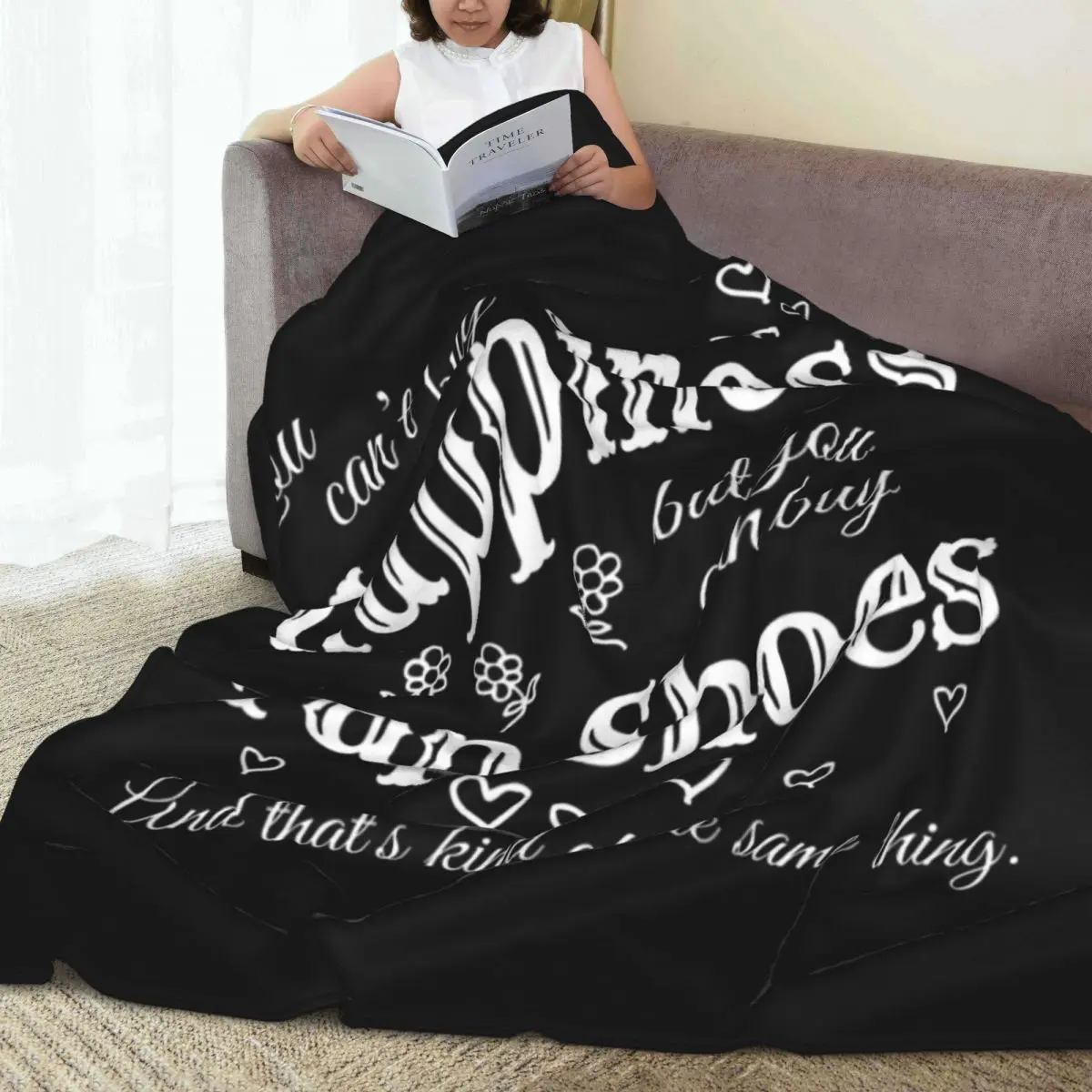 Buy Tap Shoes Dance Teacher Or Student For Four Seasons Universal Blanket Fireplace Can Be Laid Father's Day Gift