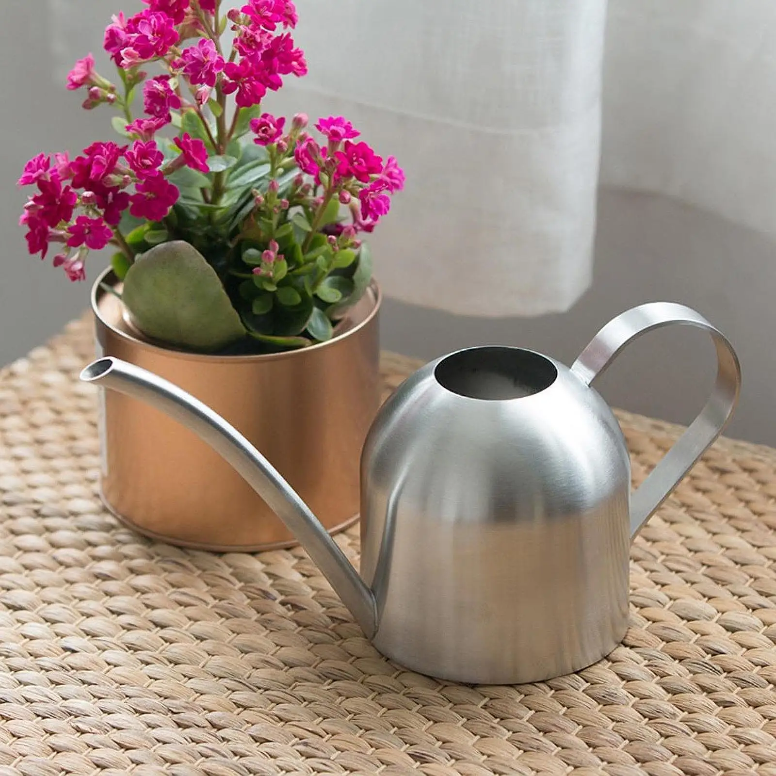 

Watering Can Indoor Plants Comfortable Handle Gardening Tool Water Can for Indoor Outdoor House Plants Bonsai Flower Garden