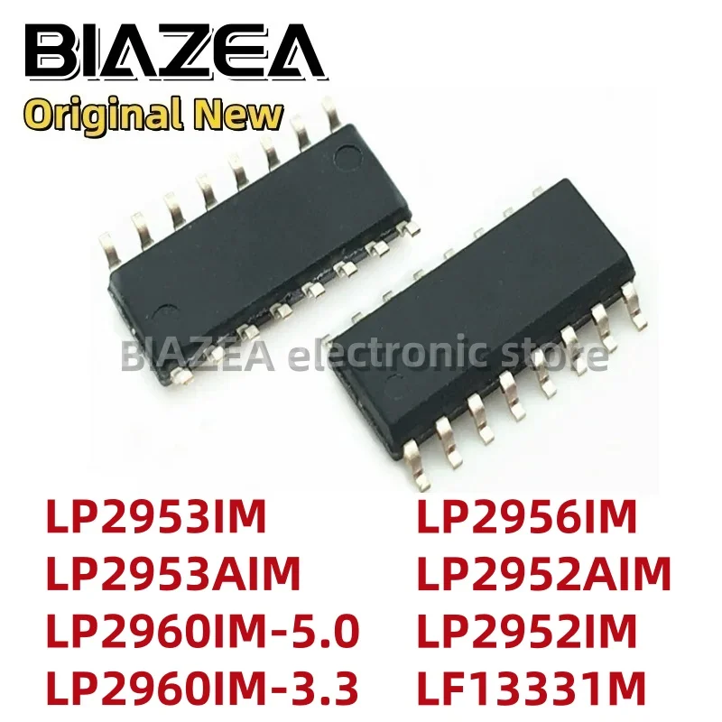 1 sztuka LP2953IM LP2953AIM LP2960IM-5.0 LP2960IM-3.3 LP2956IM LP2952AIM LP2952IM LF13331M SOP16 Chipset