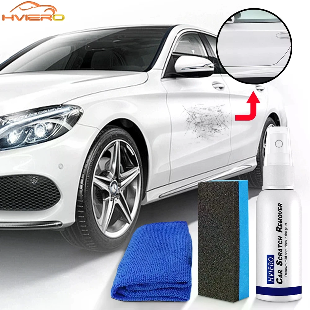 

50ml Car Scratch Spray Repair Body Painting Protection Surface Smooth Wash Tool Accessories Renovate Cleaning Agent Polish Care