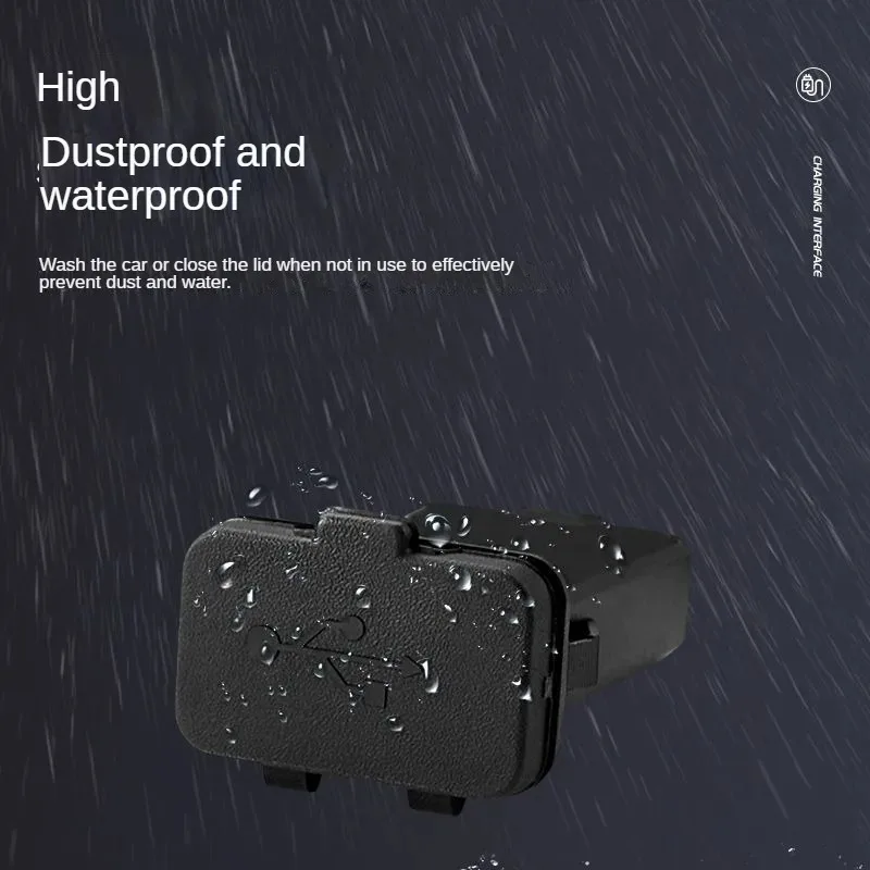 ل CFMOTO 450SR 250SR 500SR 800NK 700MT XO دراجة نارية USB سريع مهايئ شاحن سوبر شحن سريع مقاوم للماء الملحقات