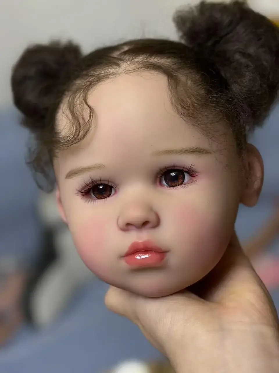 

DLS Customized Limited Supply 32inch Reborn Baby Louisa With Hand-Rooted Hair DIY Part With Cloth Body