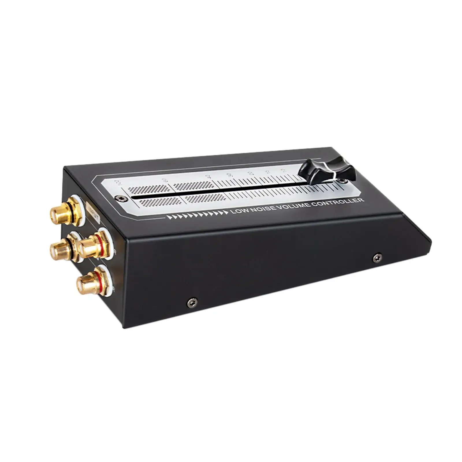 Passive Preamp Speaker Volume Controller Professional Recording Studio Use RCA Interface 128mm Fader Passive Volume Controller