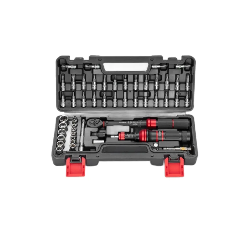 

Набор динамометрических ключей 51 шт.: регулируемый динамометрический ключ, ключ с предустановленным крутящим моментом (в килограммах), набор динамометрических отверток для велосипедов