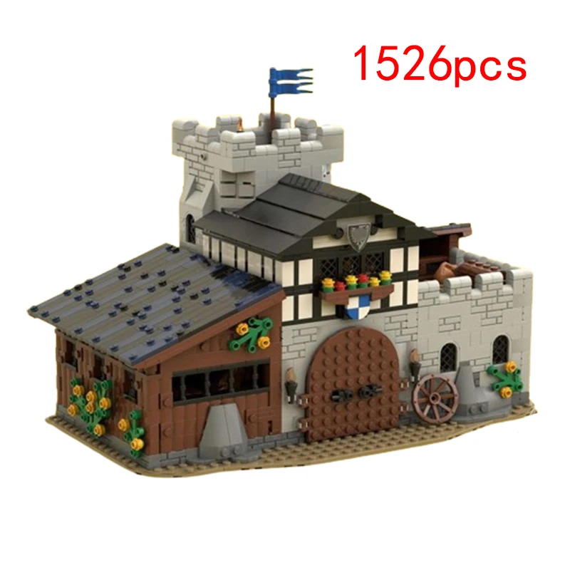 Spot small particle MOC-141494 assembled building blocks for building construction, educational toys for children, decorative