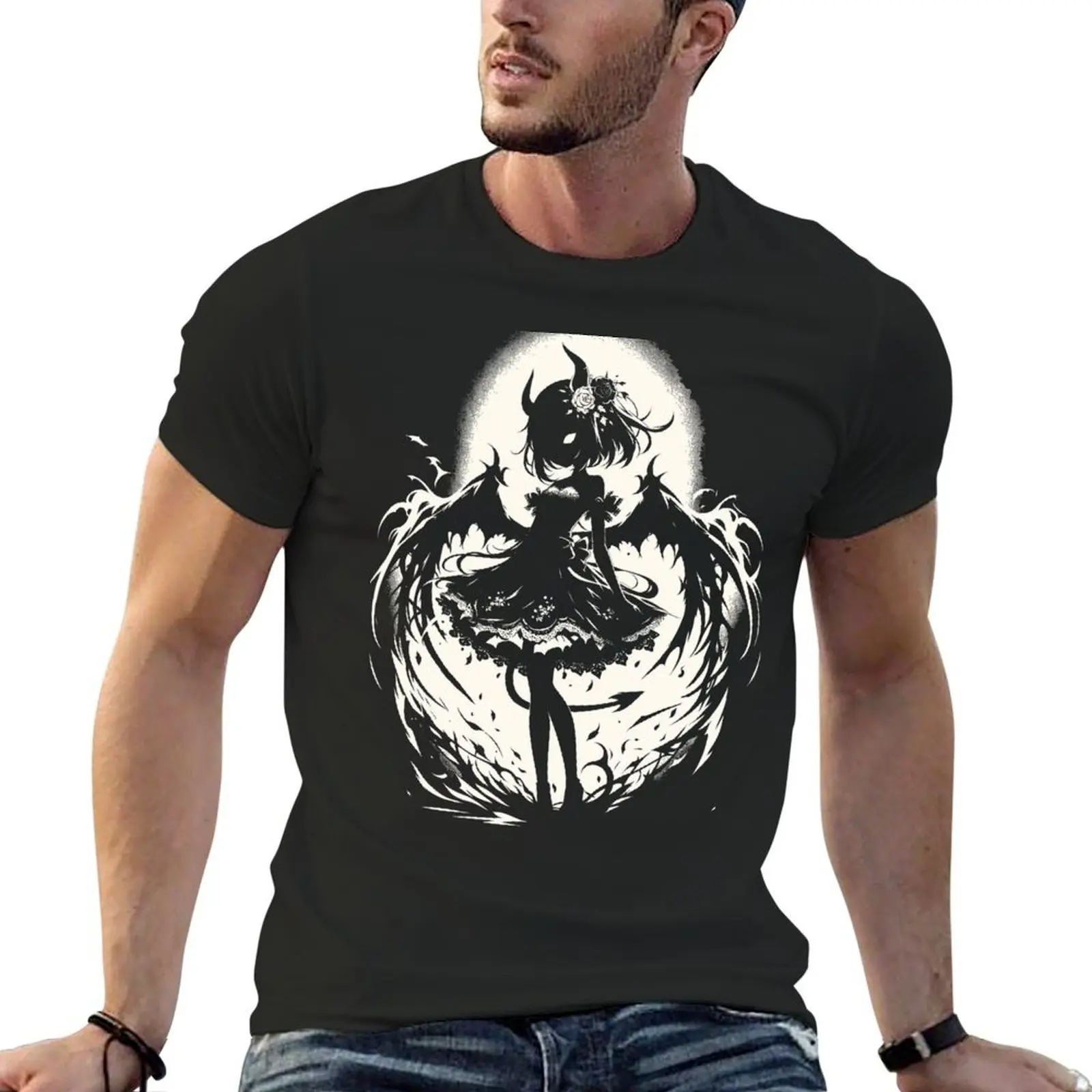 

Petite Succubus - Anime Style T-shirt customs shirts graphic tees blacks boys animal print mens tall t shirts