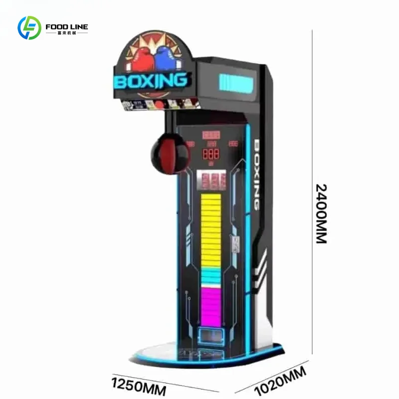 Customized Interactive Electronic Boxing Arcade Machine Coin Operated New Design Indoor Sports Game Console For Arcade Hall