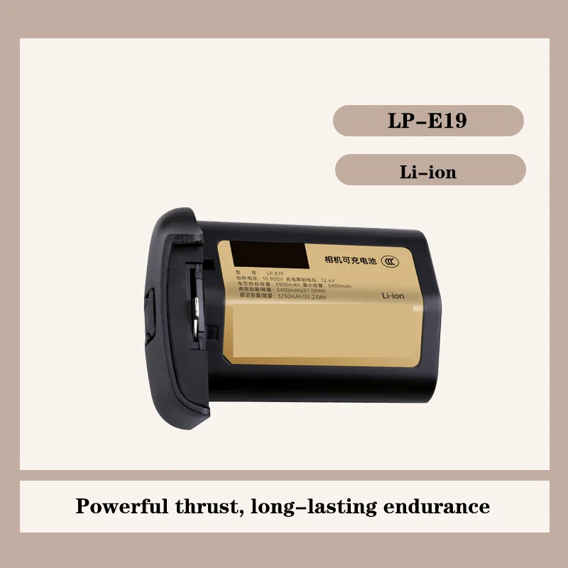 

For Canon LP E19 Battery High Capacity Replacement for LP E4N Long Life Camera Battery for Canon DSLR Capture Series