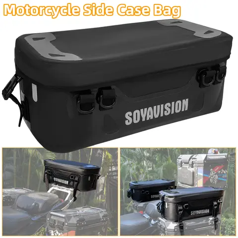 BMW R1200GS LC R1250GS ADV 어드벤처용 오토바이 러기지 백 테일 백 추가 가방 모터바이크 사이드 박스 케이스 탑 백 팩