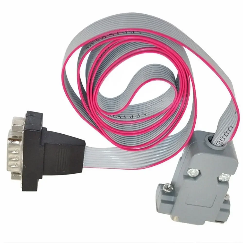 DB9 Serial Cable 9Pin 232 Male To DIDC 9P Female Head Serial PORT Ribbon Panel Mount Internal Cable COM Port Assembly Shell