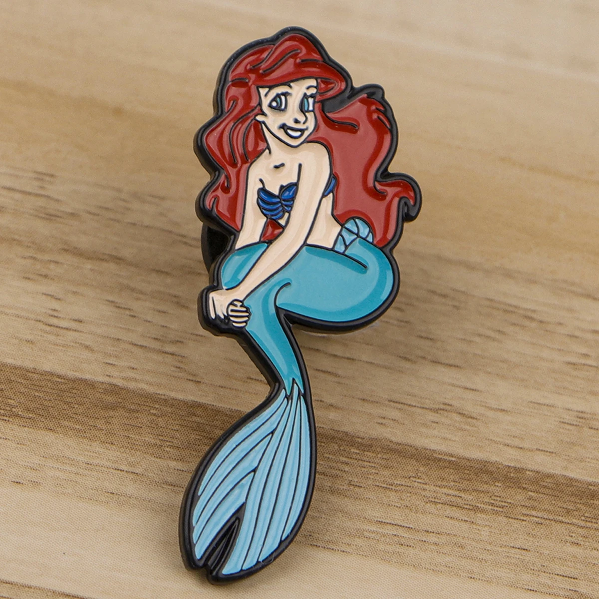 Mermaid Enamel Pin Cartoon Brooches for Women Lapel Pins Badges on Backpack Clothing Accessories Fashion Jewelry Christmas Gift