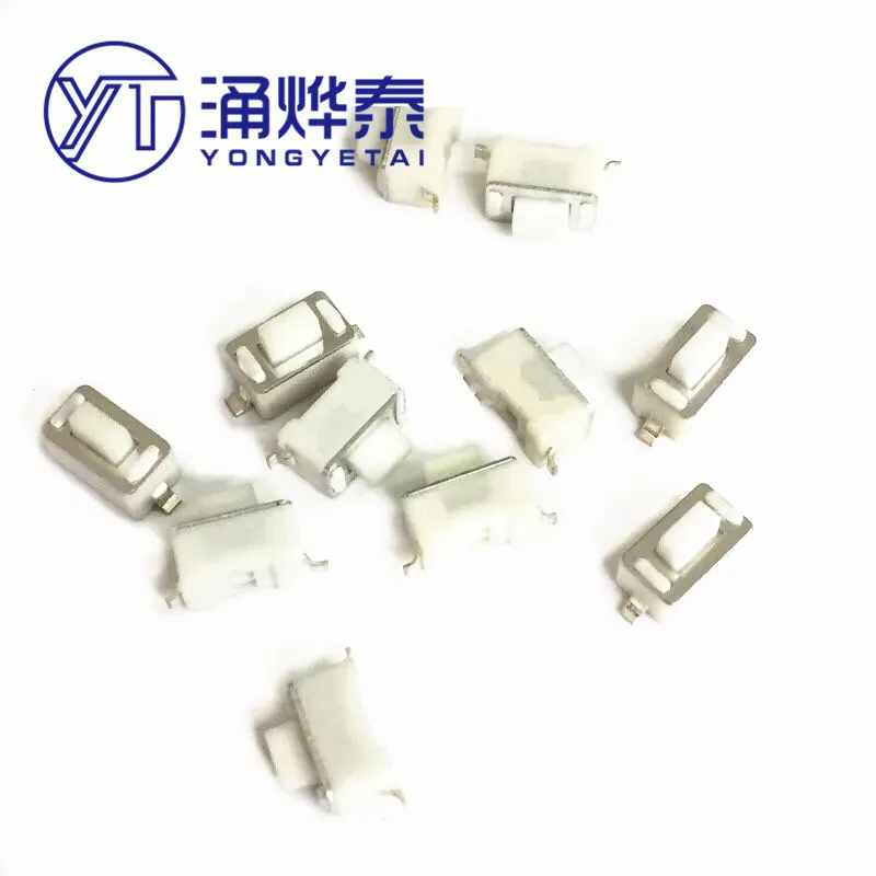 YYT 100PCS 3*6*4.3 Pin patch button 3*6*4.3MM reset switch remote control buttons