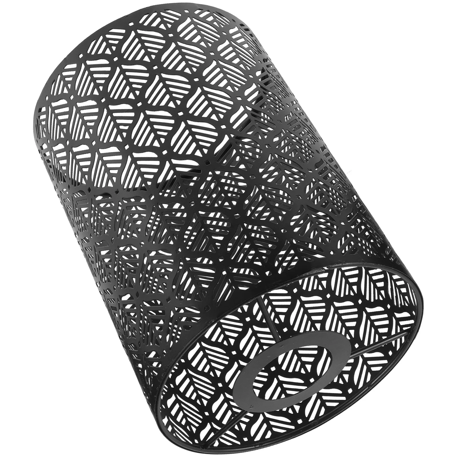 عاكس الضوء المعدني المزخرف، غطاء طاولة مجوف، مادة حديدية قوية، جو دافئ، غرفة النوم، غرفة المعيشة