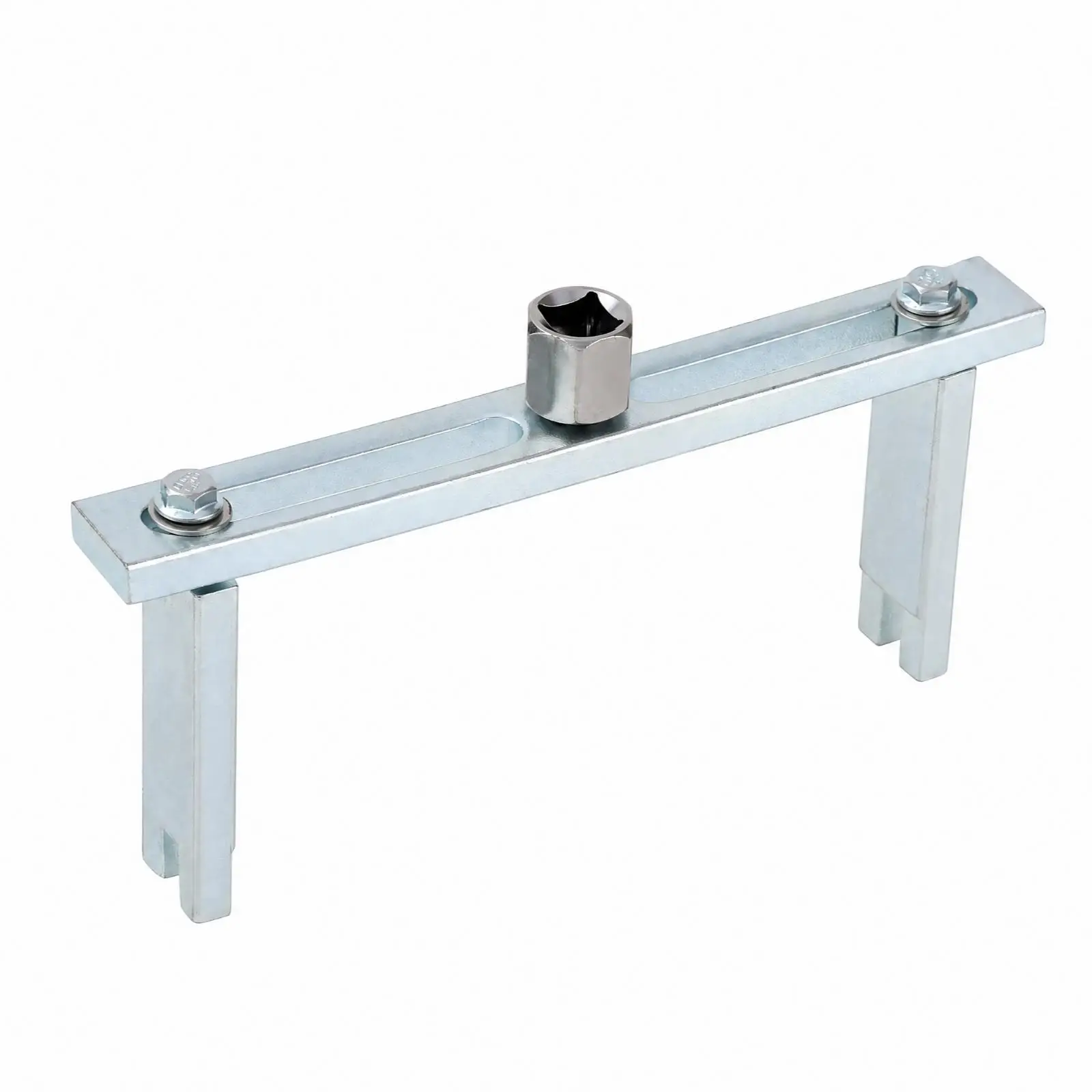 Heavy Duty Gas Cap Removal Wrench with Adjustable Clamping Ends for Stuck Fuel Caps
