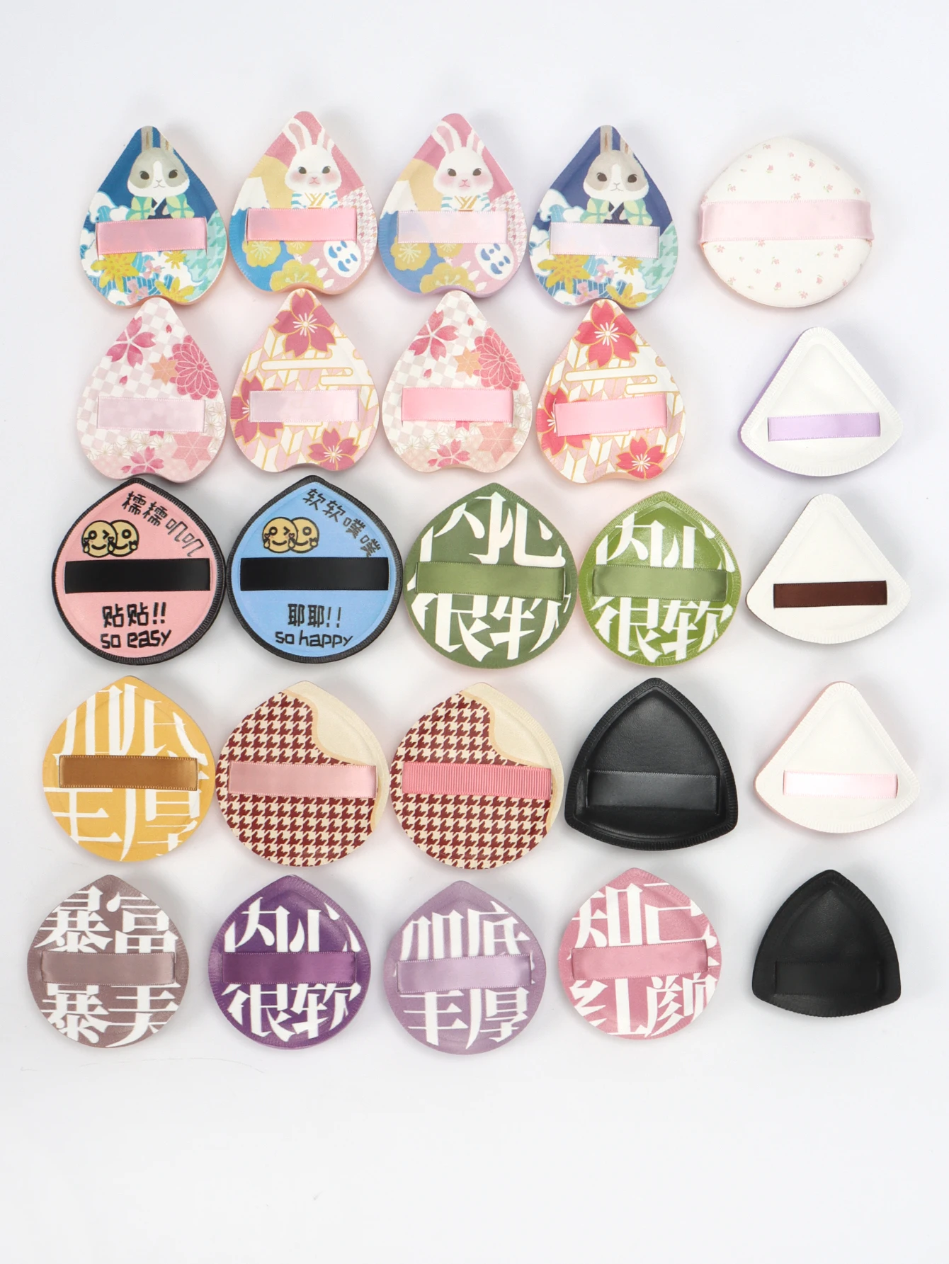 Random Super Thick Cosmetics Puff Large Size Concealer Foundation Sponge Cushions Wet Dry Use Face Beauty Makeup Puffs Tools XL