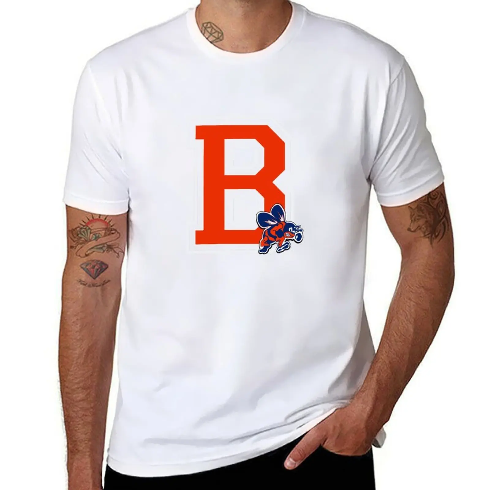 

Big B for Bridgman #2 T-Shirt man t shirt cotton essential t shirt T-Shirt