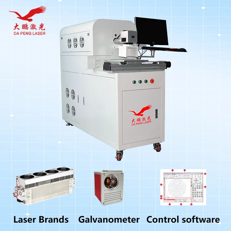 CO2/UV Laser Wire Stripping Machine High Precision Automatic Marking