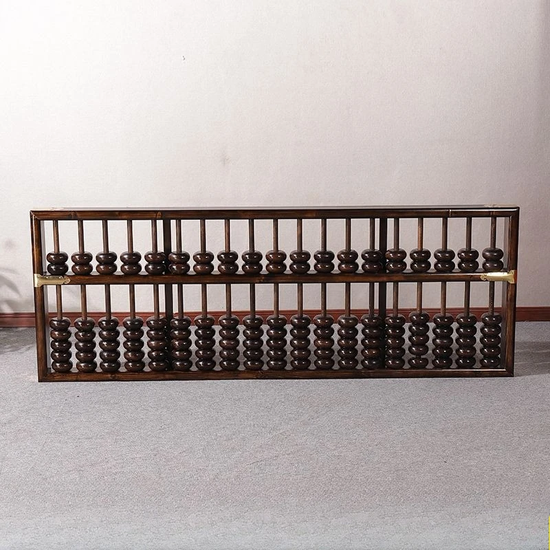 

Large abacus antique solid wood wall abacus bar ornament