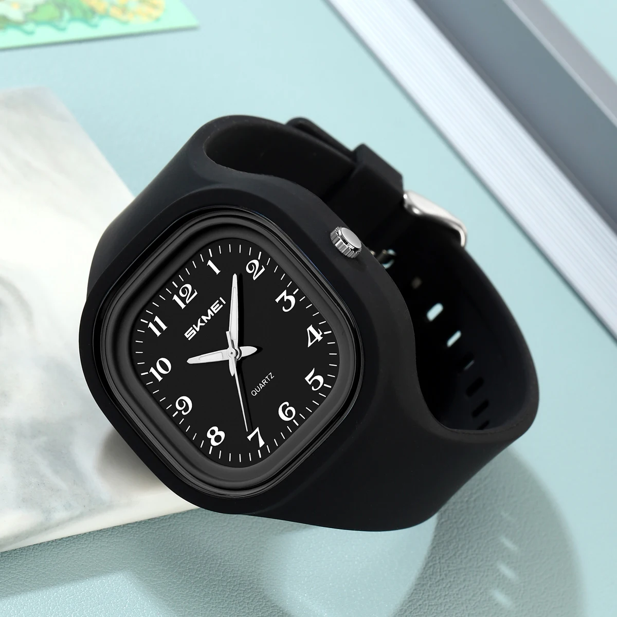 

SKMEI студенческие повседневные спортивные кварцевые часы для мужчин и женщин часы молодежные крутые 5 бар водонепроницаемые электронные наручные часы Reloj Hombre