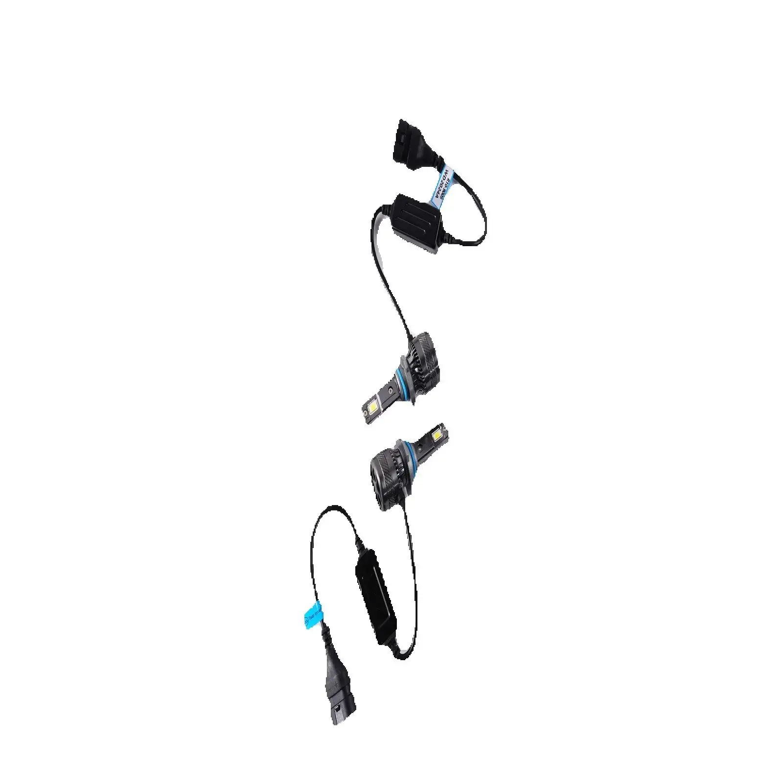 2Pcs K10 Led Car He…