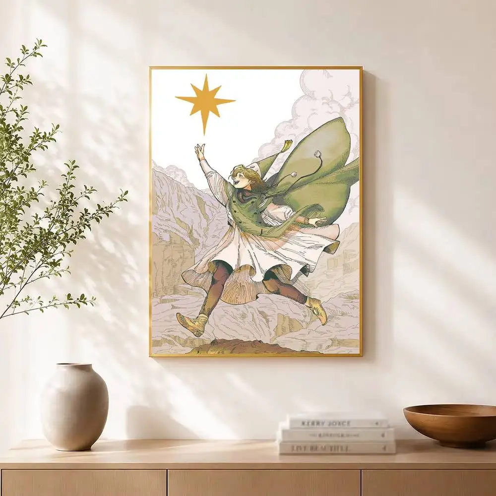 Kirito Kazuto Sword Art Online Poster Waterproof Wall Art Sticker For Bar Living Room Vintage Decor
