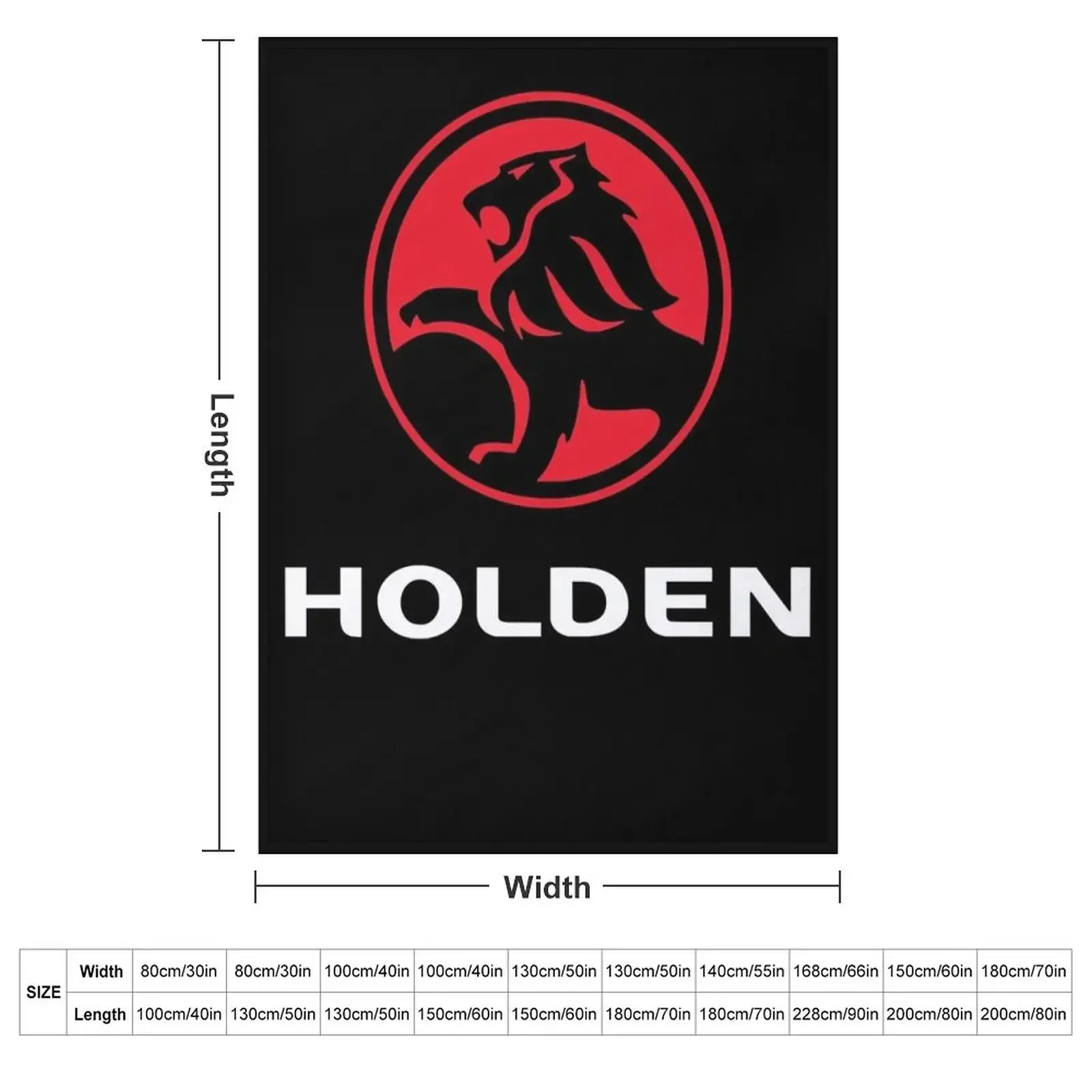 BEST SELLER - Holden-logo Merchandise Essential Throw Blanket Baby Sofa Throw Furrys Bed Blankets