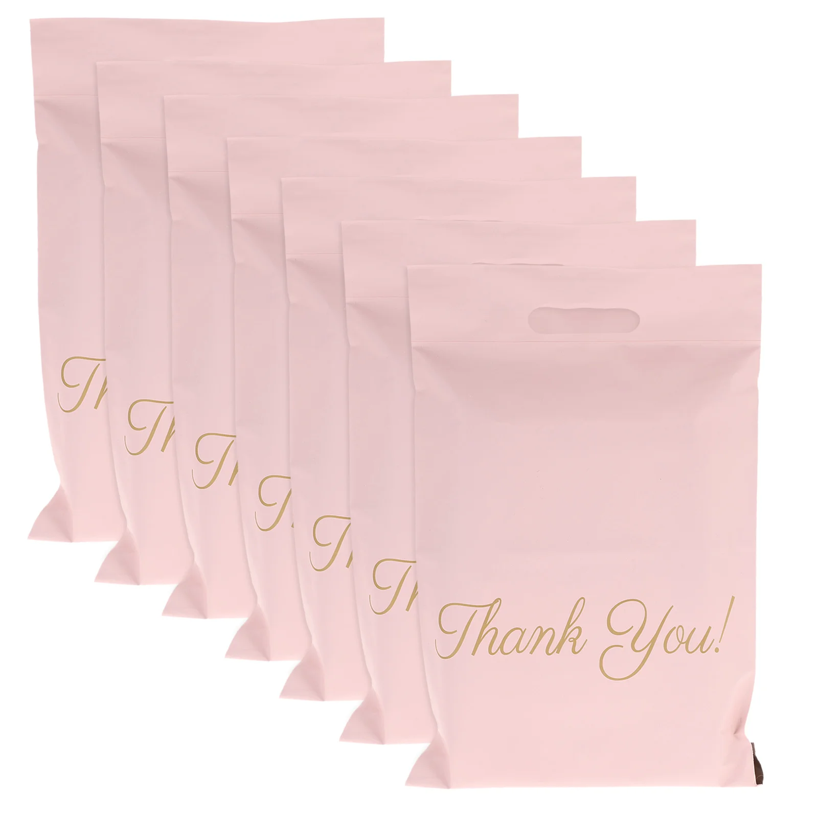 100 Pcs Courier Bag Clothing Mailing Shipping Envelopes Thicken Packaging Bags Portable New Material