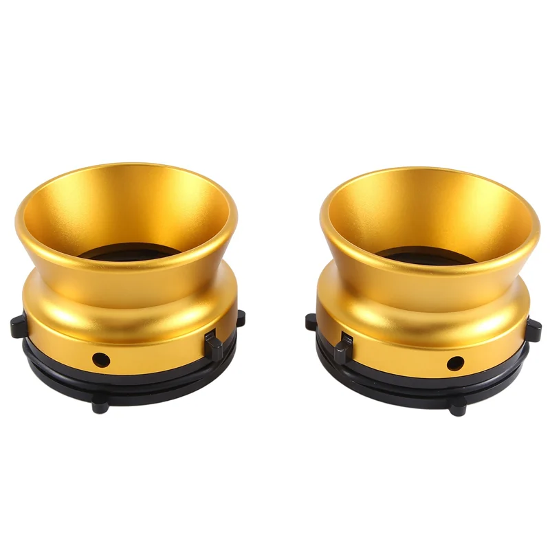 

ABVL-1 Пара адаптеров ступиц NAB Профессиональный полированный алюминиевый сплав 10-дюймовый открывалка для Studer Revox Для Akai Для Teac Durable (Gol