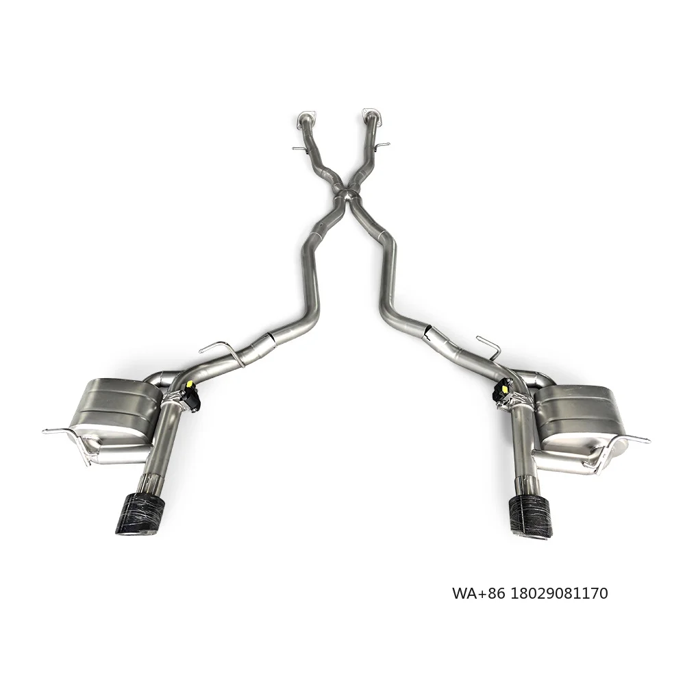 

Stainless Steel Electronic Exhaust Pipe with Valve Rebound Feature for Jeep Grand Cherokee 3.6 2011-2020 Resonators