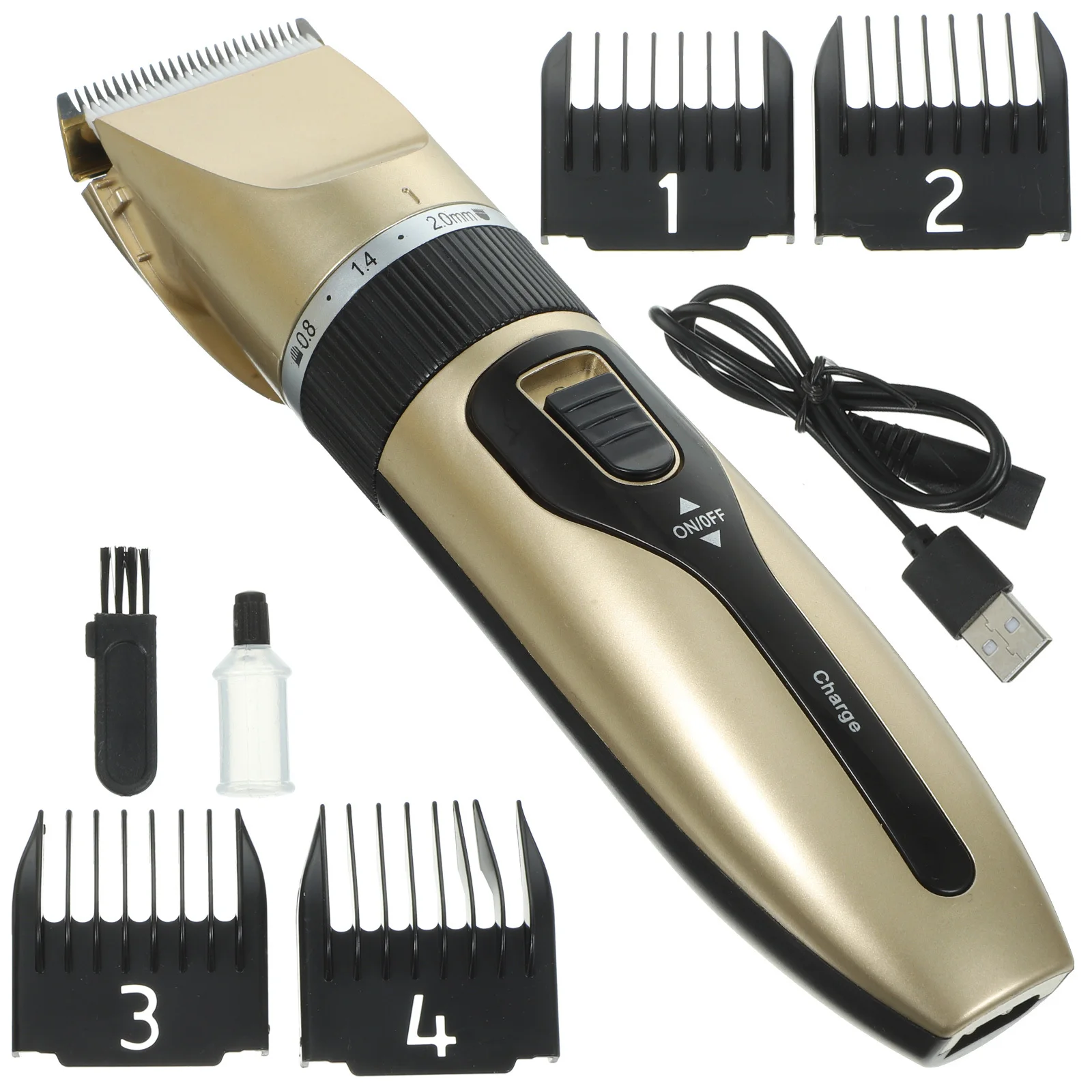 

1Set Professional Haircut Electric Clippers Charging Type Portable Hairdressing Scissors Kit Ceramic Hair Styling Tools Kit