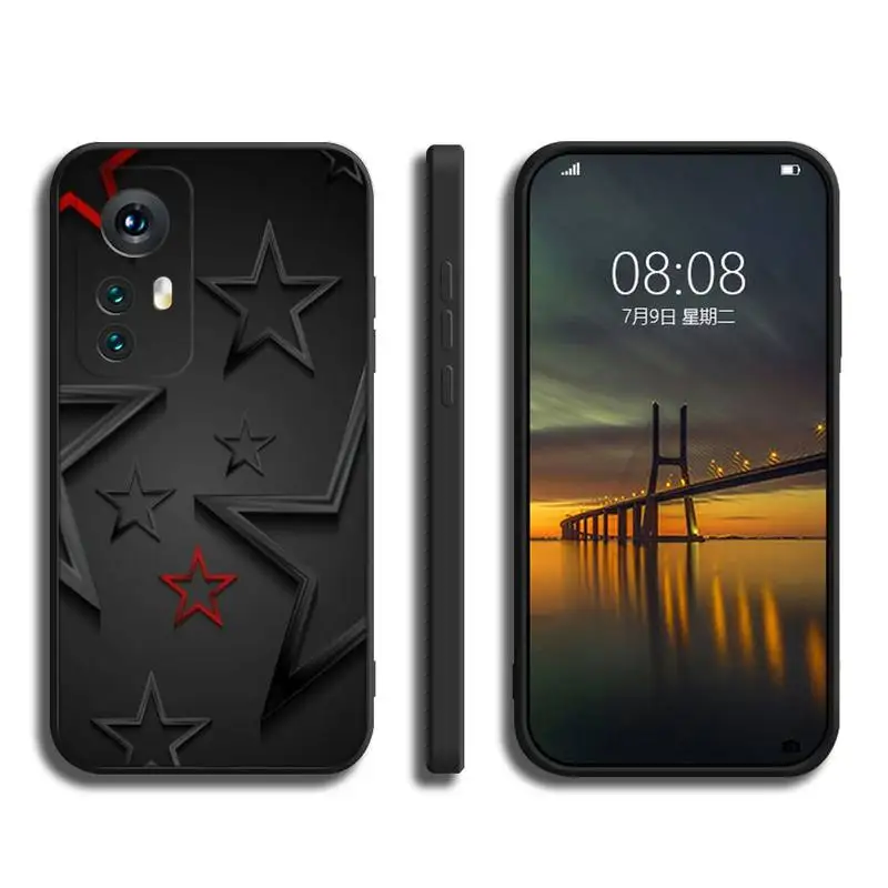 Super Star Phone Case for Xiaomi Redmi Note 11 10 9C pro 10X K20 Shockproof Back Soft Cover Note 9A 8 T K40 K30S Cover