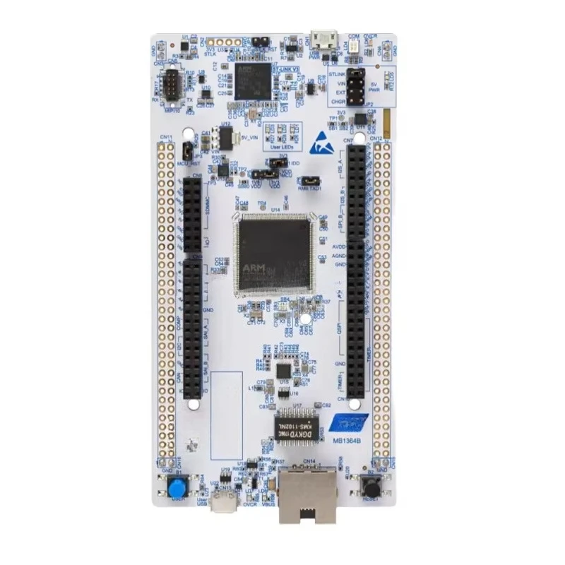 For Nucleo-144 development board with STM32H754ZI microcontroller, supports Arduino ST Zio and Morpho connectivity
