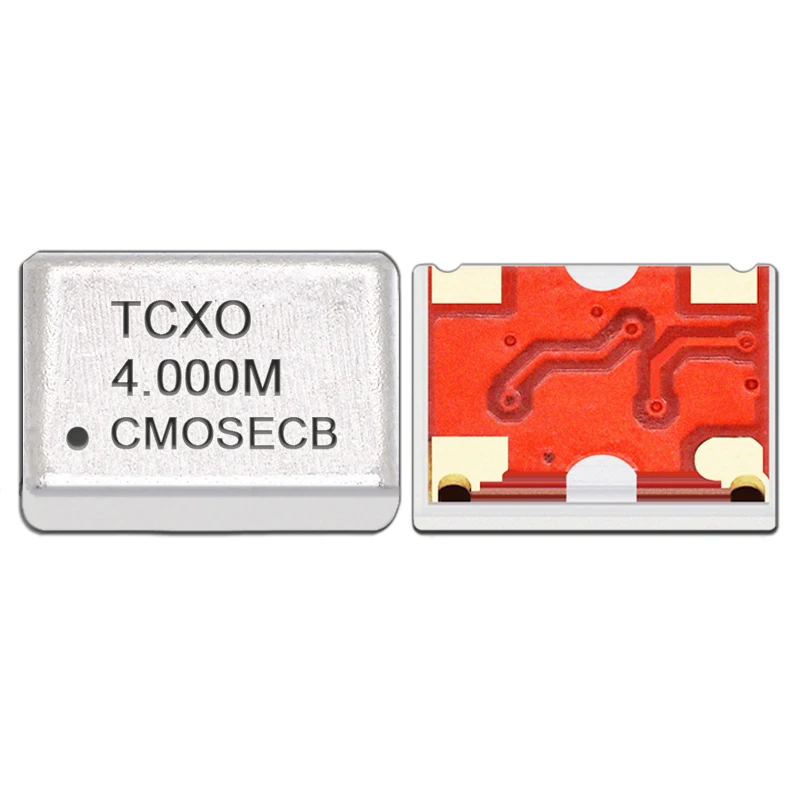 (2PCS) TCXO 5070 4M 4MHZ 4.000MHZ Small Femtosecond Temperature Subsidized Chip Crystal Oscillator Replace : CCHD-575 3.3V