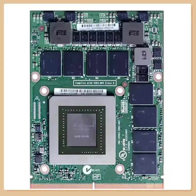 Quadro K5100M GDDR5 8GB N15E-Q5-A2 Video Graphics with X Support for iMac A1312 27-inch 2010 2011 Year K5100
