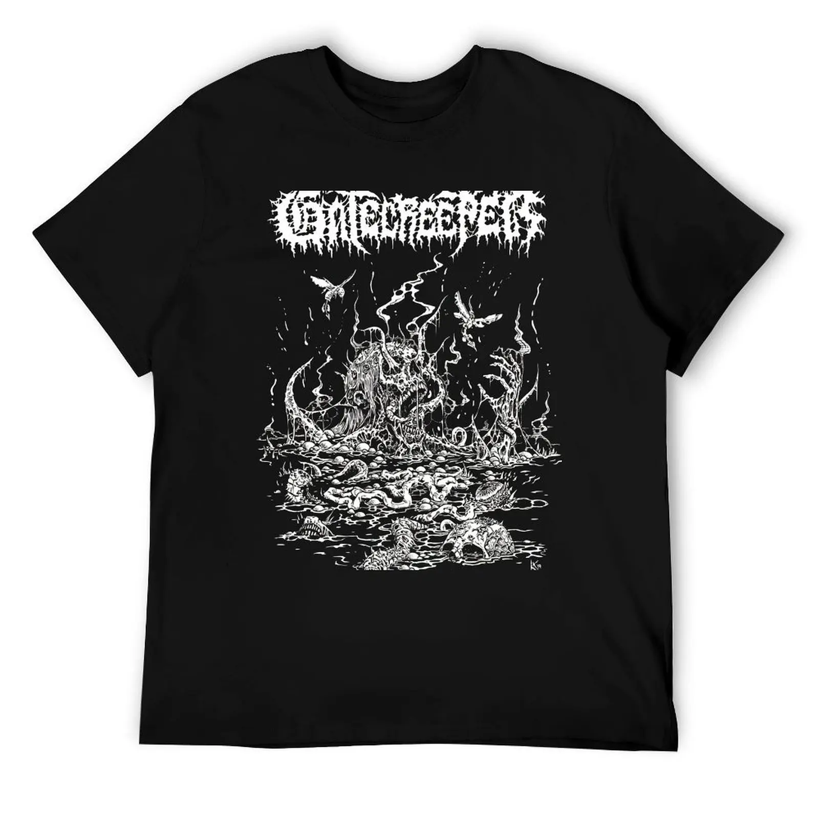 

Футболка Gatecreeper From The Ashes, футболки для мужчин, комплект хлопковых хлопковых футболок, мужская футболка из 100%