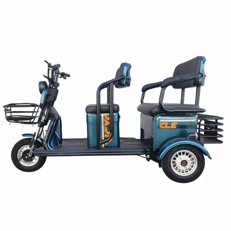 Electric Tricycle Elderly Electric Car Adult Home Pick Up Children Leisure High-Power Passenger And Cargo Dual-Purpose Load