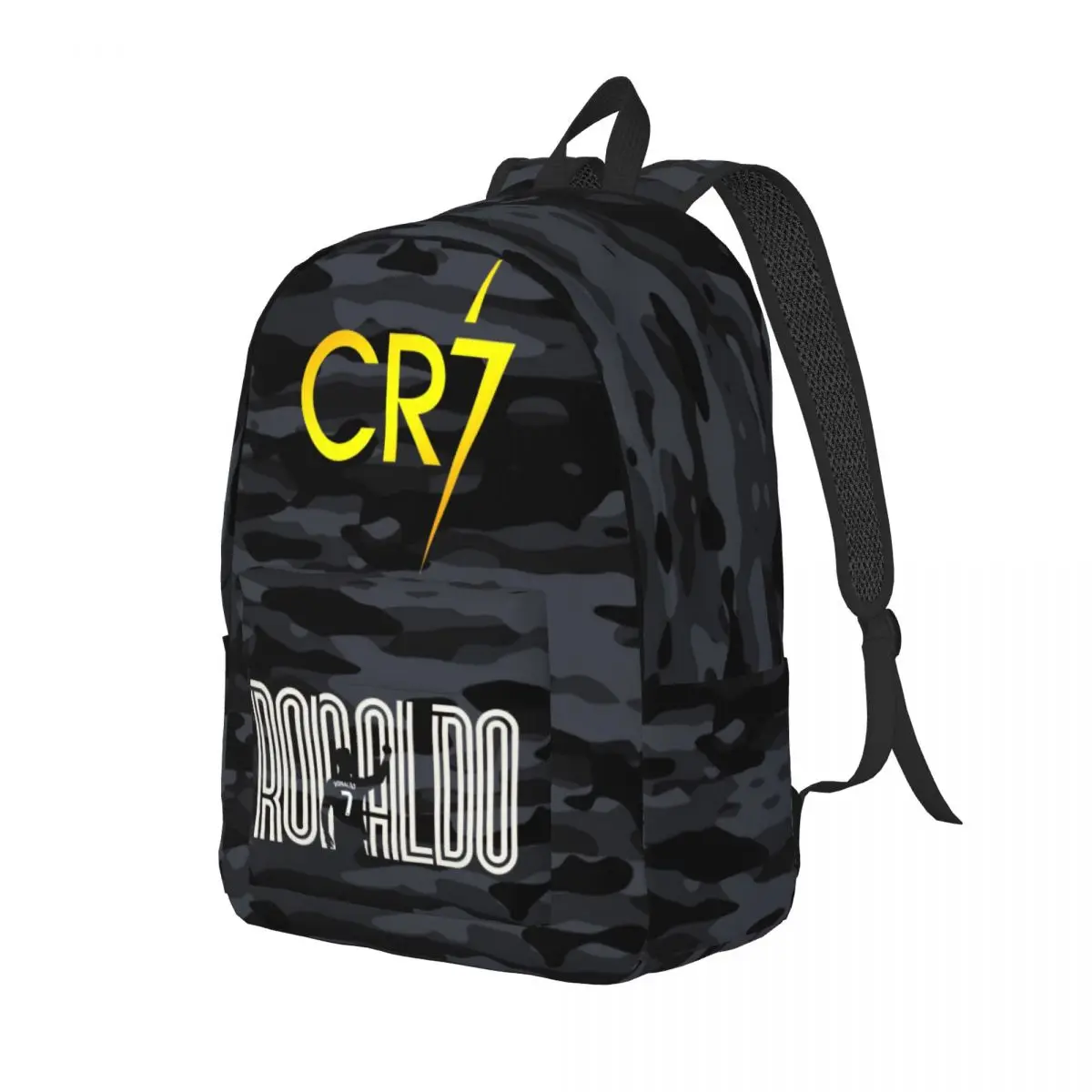 Soccer Ronaldos CR7 Backpack for Men Women Teenage Student Business Daypack Laptop Computer Shoulder Bag Gift