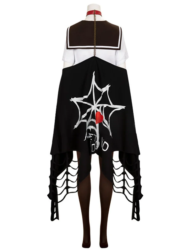 

Dead Mount Death Play Sakimiya Misaki Cosplay Costume Sexy Uniform Halloween Carnival Party Outfits