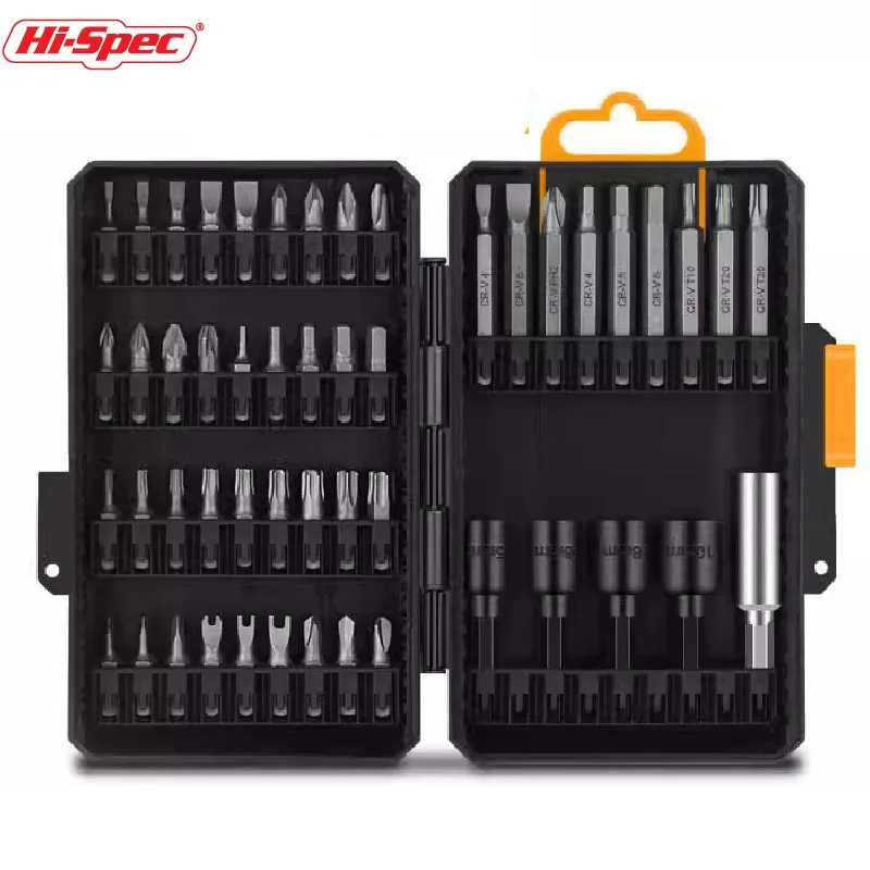 Hi-Spec Professional Impact Screwdriver Bit Set: Phillips, Slotted & Torx Bits