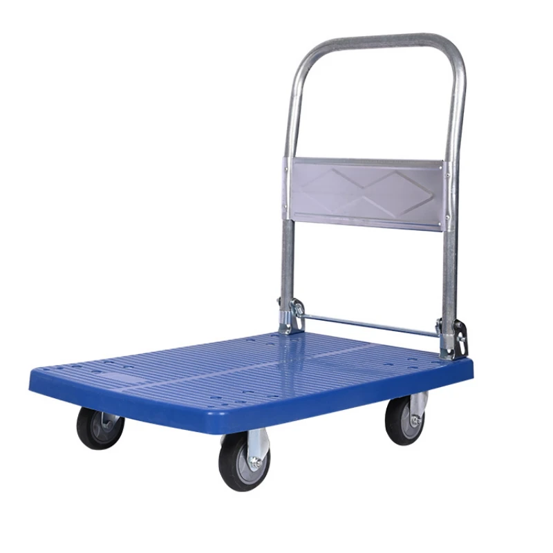 Prices Hand Truck Foldable Trolley Heavy Duty Plastic Handcart Material Handling 3