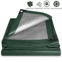 Toldo impermeable de lona, cubierta de hoja de lona resistente con ojal, cubierta de lluvia múltiple para terraza al aire libre, planta, porche de jardín
