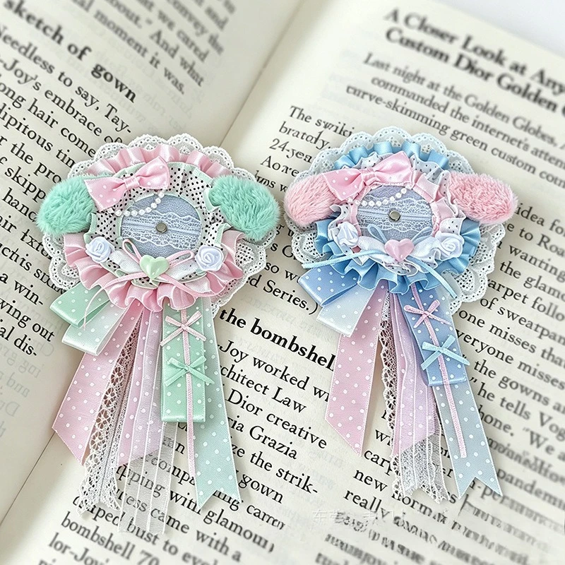 Kawaii Cartoon Anime Fandom Badge Ita Bag DIY Material Kit Gorgeous Multifunctional Oshi Goods Brooch Stand for Pin Display